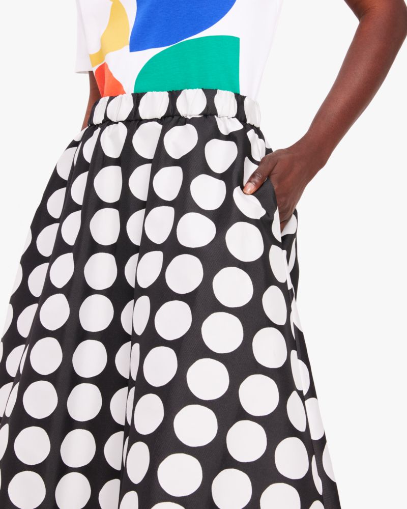 Kate Spade Art Dots Jacquard Skirt. 4