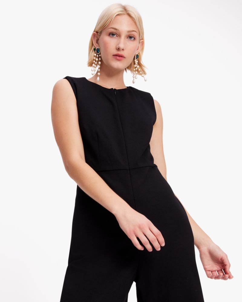 Kate Spade Sleeveless Ponte Jumpsuit