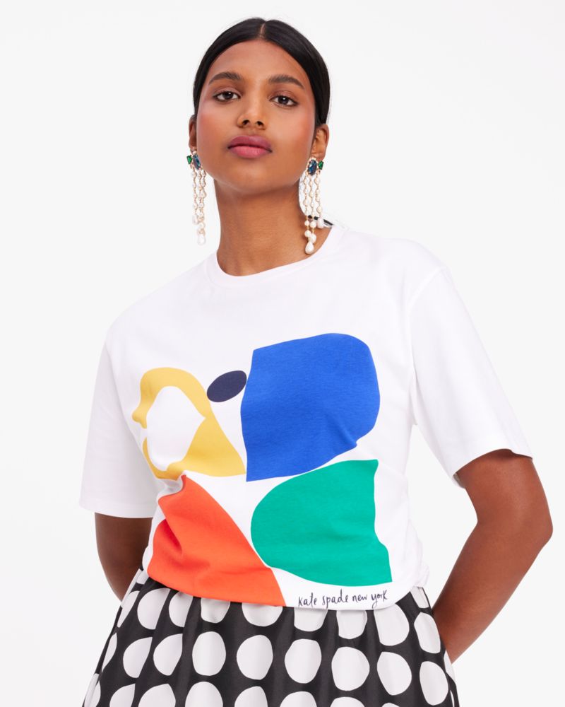 Kate Spade KSNY Geometric Tee. 5