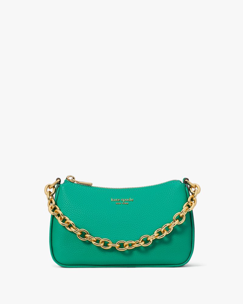Small Convertible Chain Shoulder Bag Kate Spade New York Accessories, Green, Female, Size 0