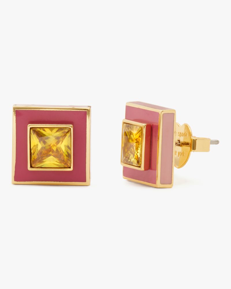 Kate Spade Mod Square Studs