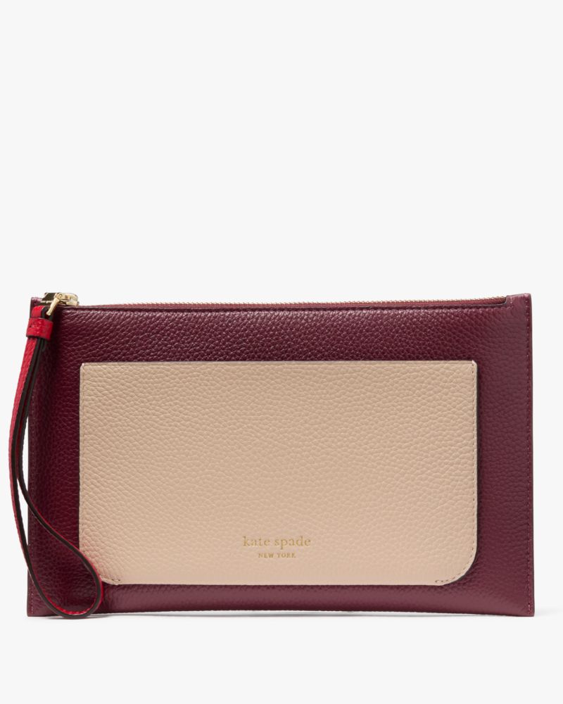 Ava Colorblocked Wristlet