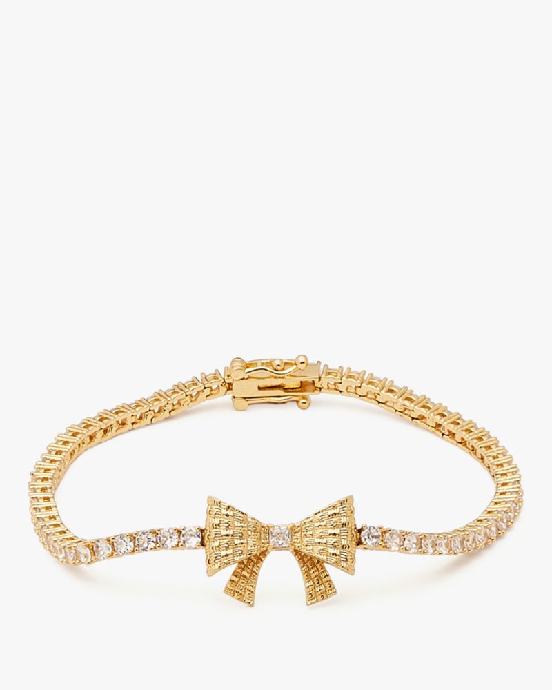 Wrapped In A Bow Tennis Bracelet | Kate Spade New York