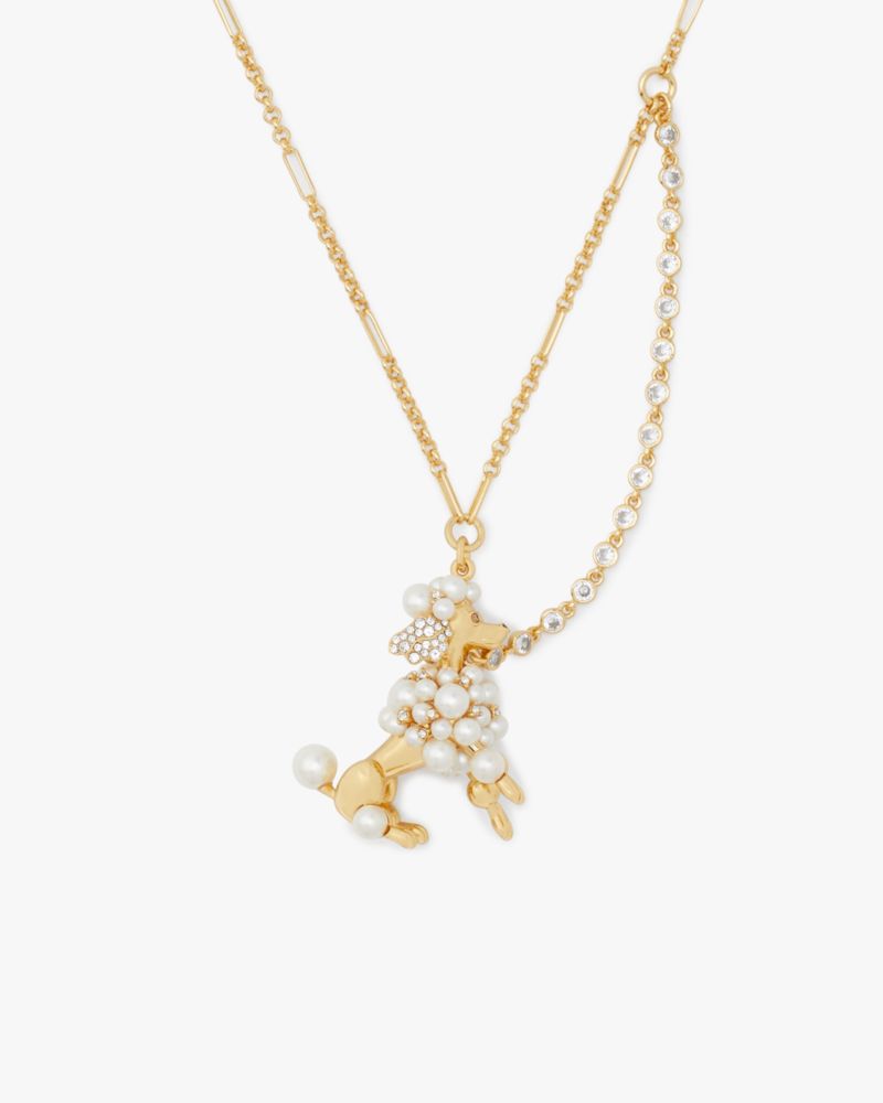 Kate Spade Poodles & Poms Statement Pendant