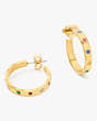 Set In Stone Hoops, Multi, Product