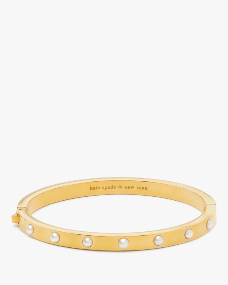 kate spade セットインストーンヒンジバングル新品タグ付