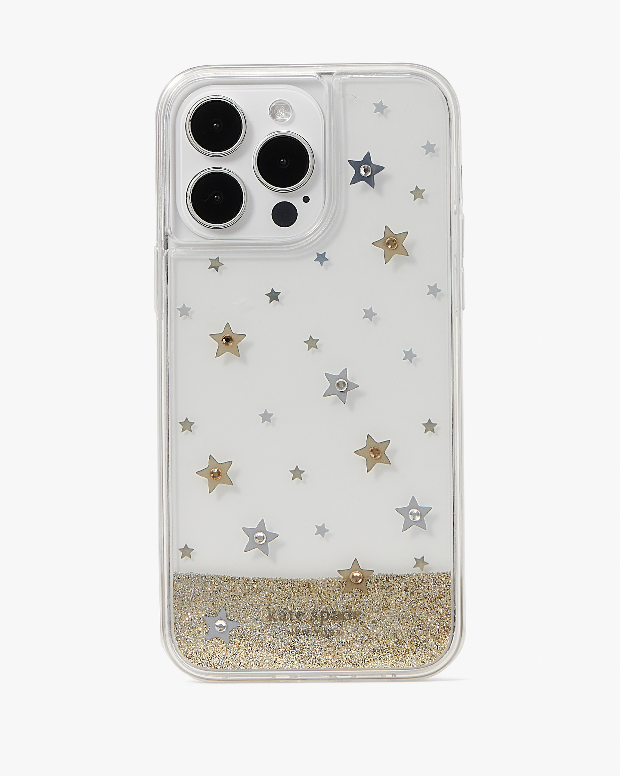 Kate Spade Starlight Liquid Glitter iPhone 14 Pro Max Case