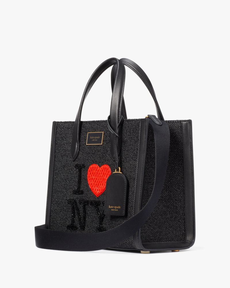 Kate Spade I Love NY X Kate Spade New York Embellished Manhattan Small Tote. 4