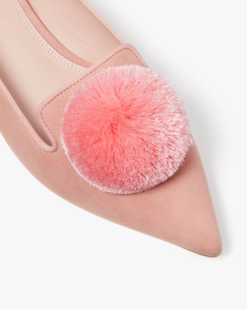 Kate Spade Amour Pom Flats. 5