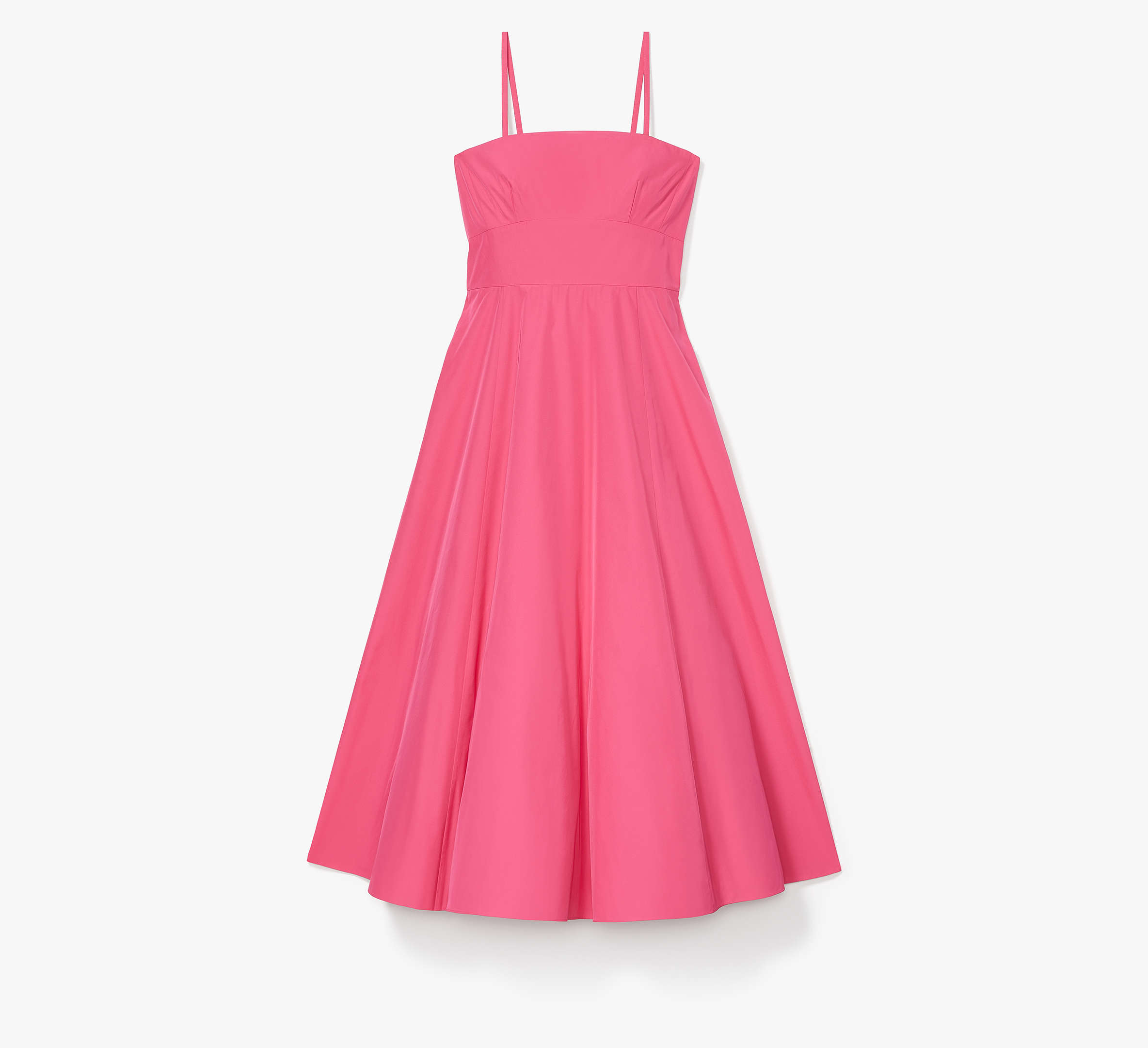 Shop Kate Spade Anita Poplin Dress In Pom Pom Pink
