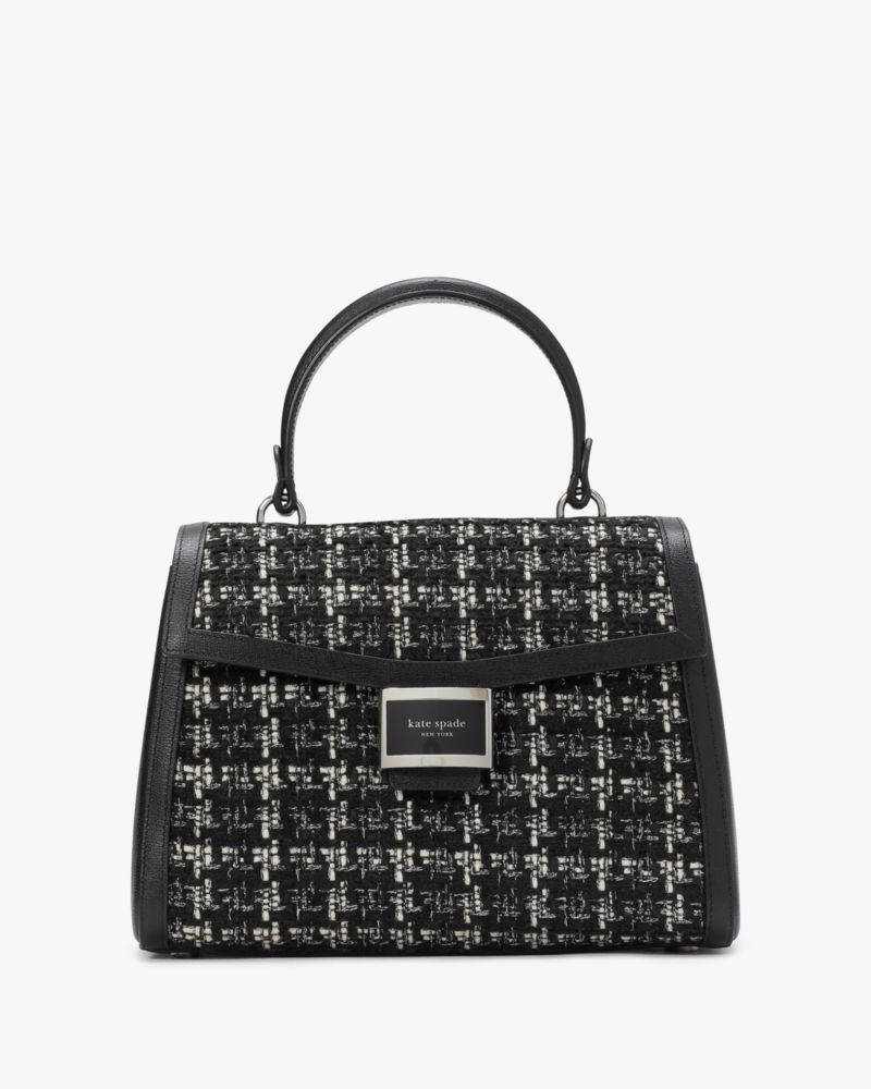 Kate Spade New York Katy Tweed Black Multi, Satchel