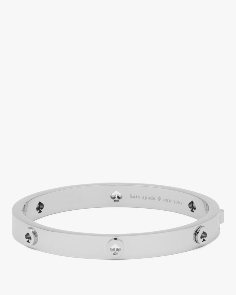 Kate Spade New York Spot The Spade Gold Tone Bangle Bracelet