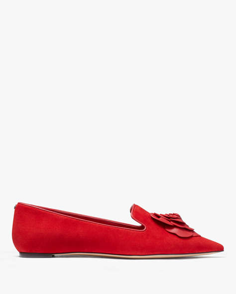 Kate Spade,Rose Flats,Candied Cherry