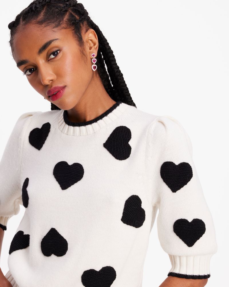 Love Heart Intarsia Sweater | Kate Spade New York