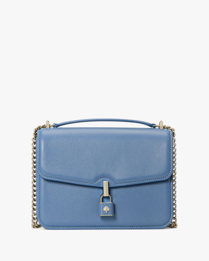 Kate Spade Locket Large Flap Shoulder Bag In Violet Mist | ModeSens