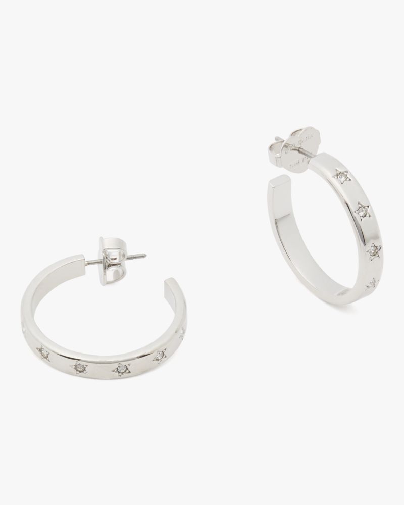 Set In Stone Star Hoops