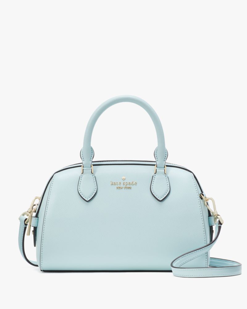 Madison Saffiano Leather Small Duffle Crossbody