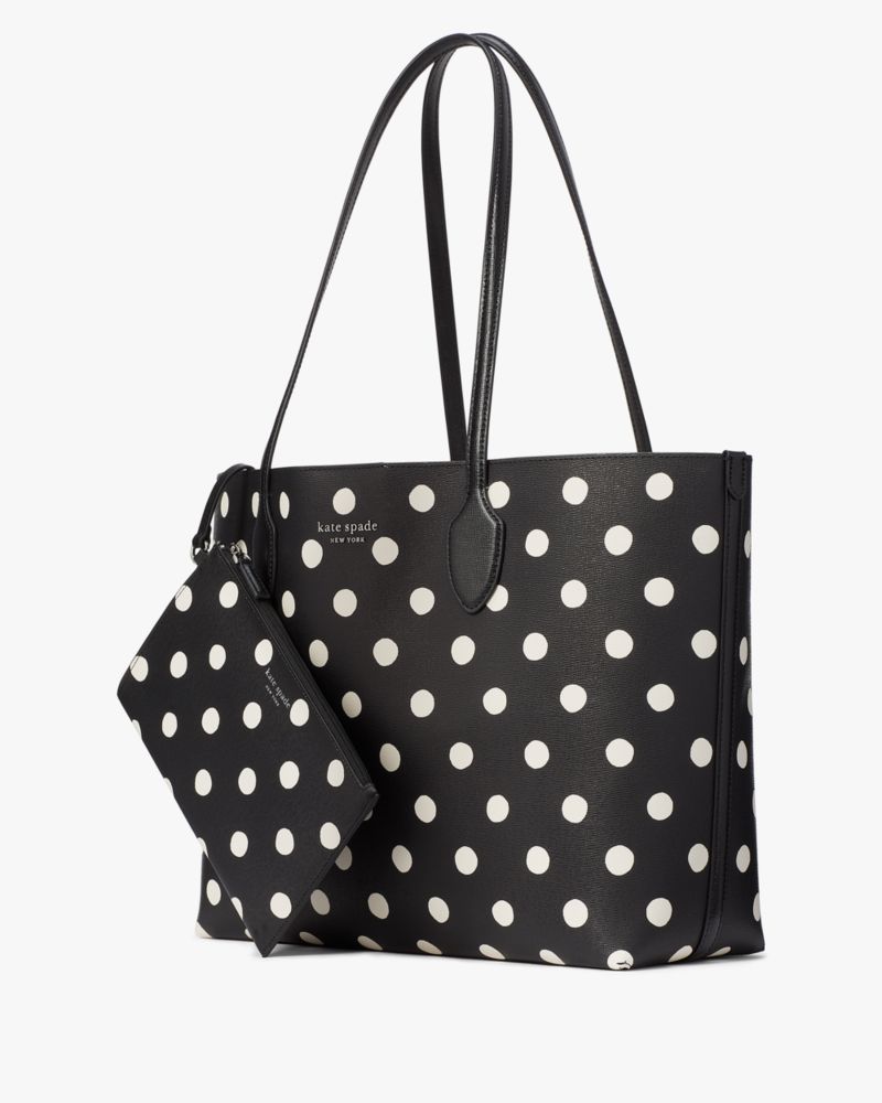 Kate Spade polka dots purchases bow wool bag