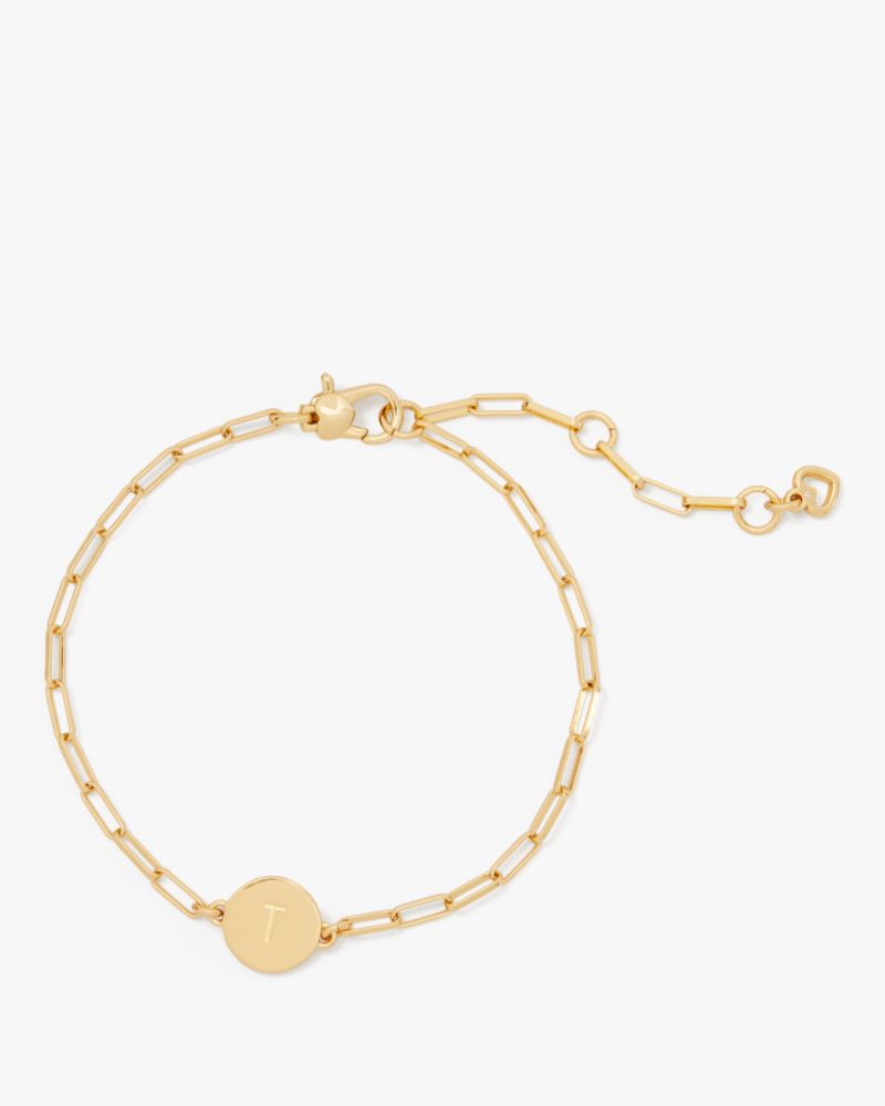 Initial Chain Bracelet
