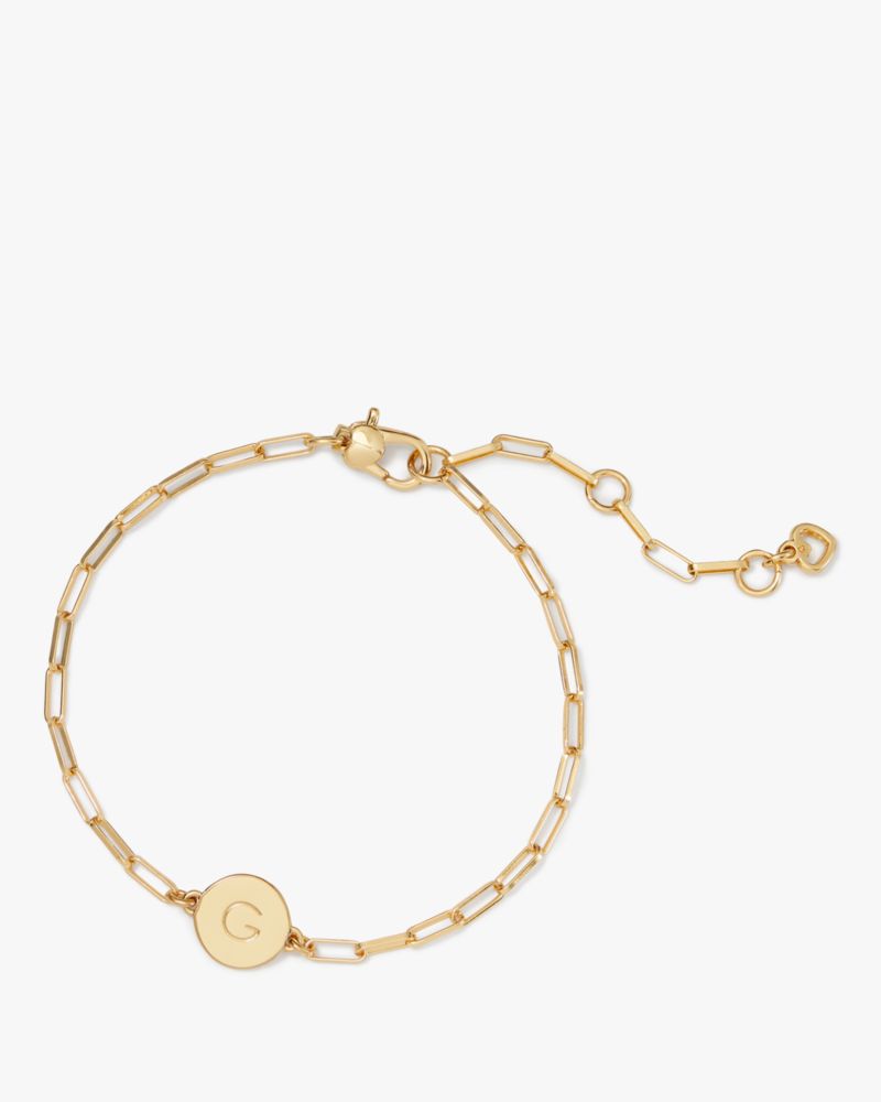 Initial Chain Bracelet