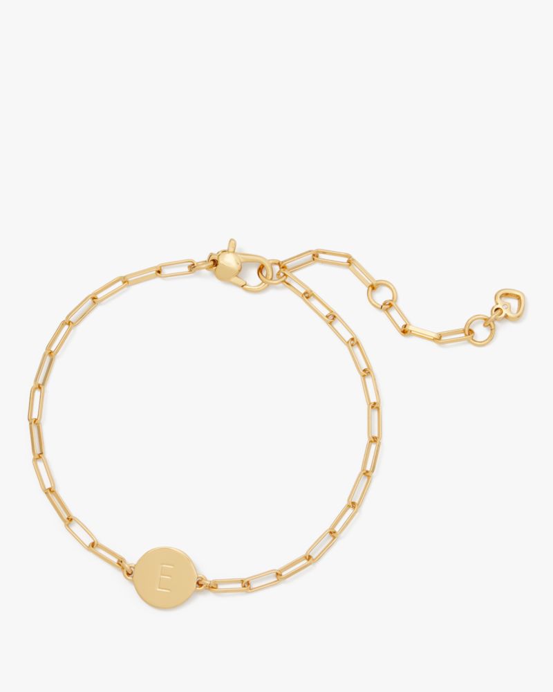 Initial Chain Bracelet