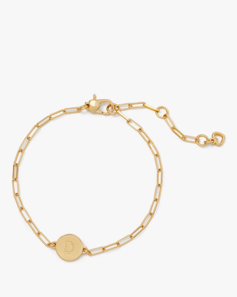 Initial Chain Bracelet