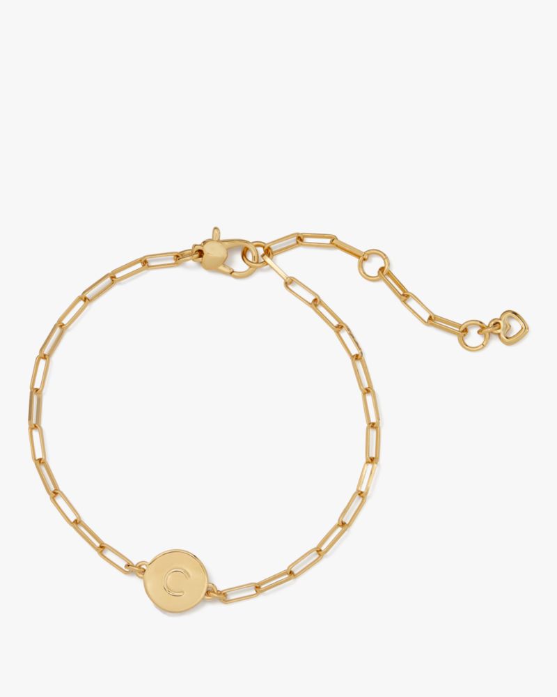 Initial Chain Bracelet