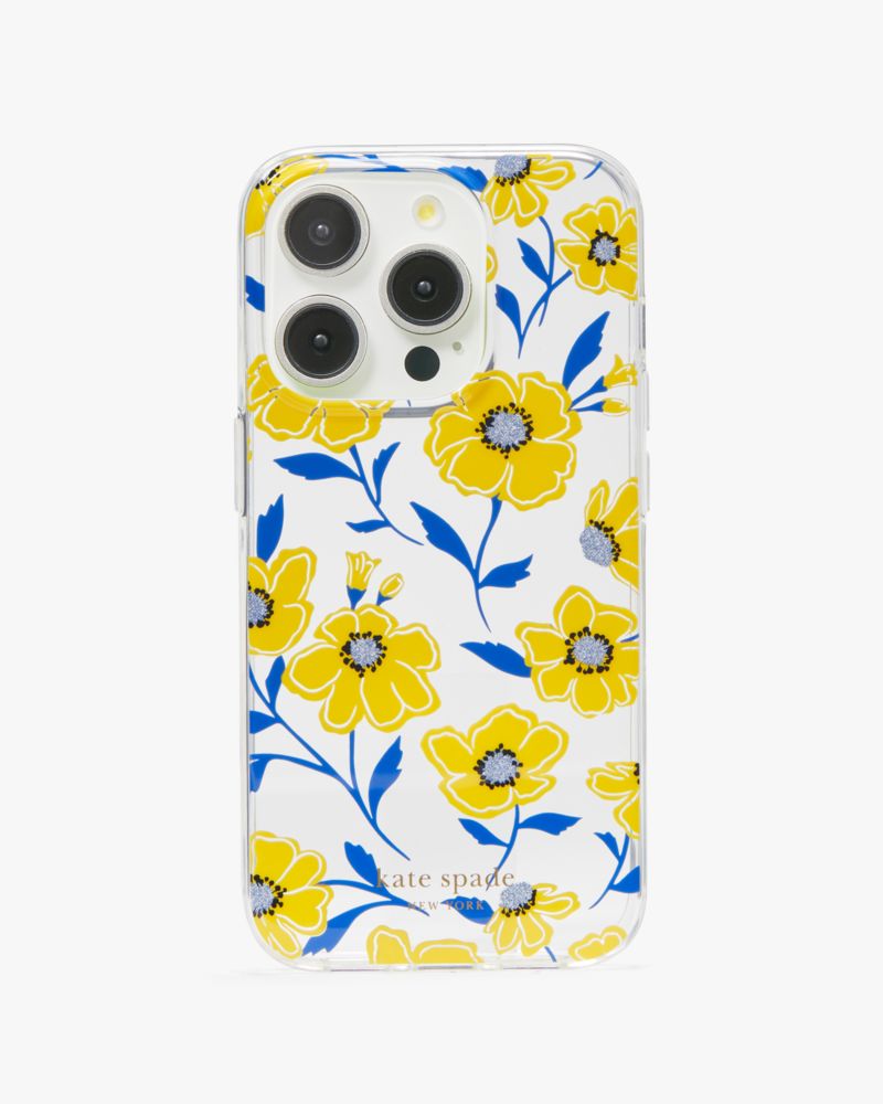 Sunshine Floral I Phone 15 Pro Max Case | Kate Spade New York