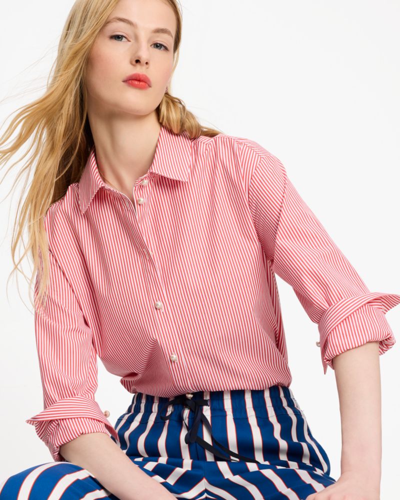 Spring Time Dot Ruched Top | Kate Spade New York