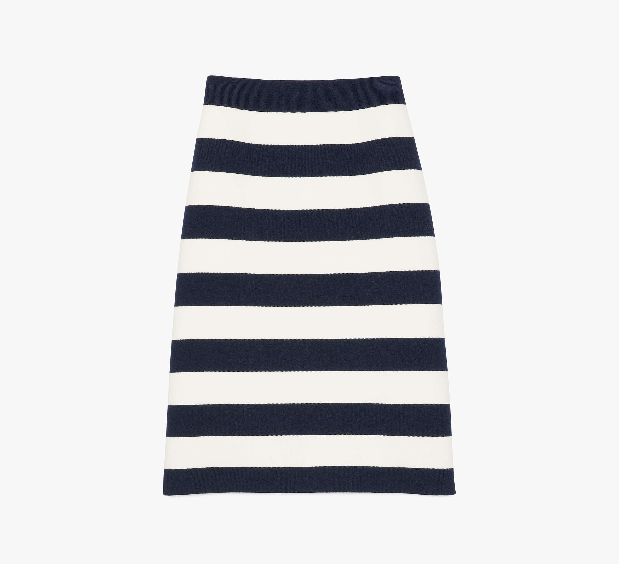 Shop Kate Spade Awning Stripe Pencil Skirt In French Navy