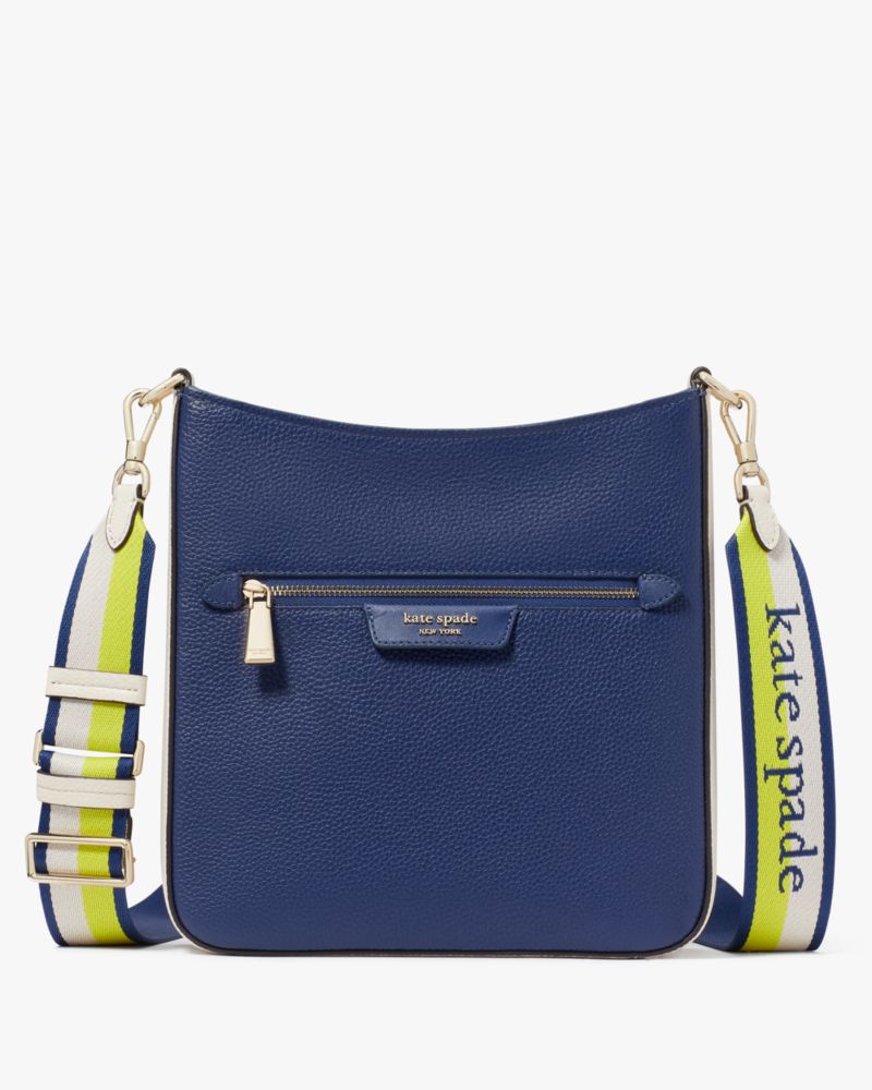 Shop Kate Spade Hudson Colorblocked Messenger Crossbody In Outerspace