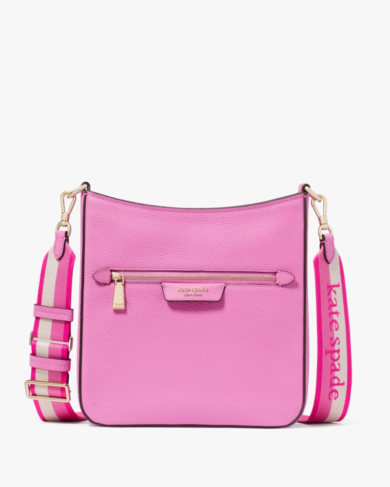 Kate Spade Hudson Messenger Crossbody In Echinacea Flower