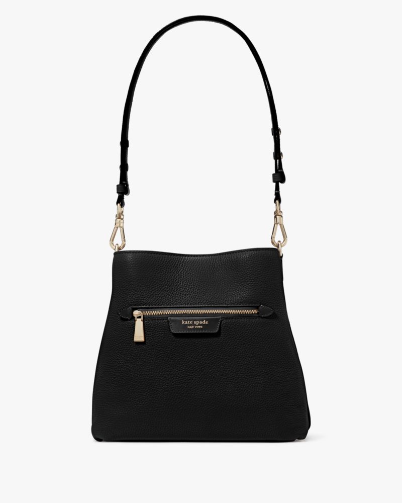 Kate spade black leather crossbody bag online