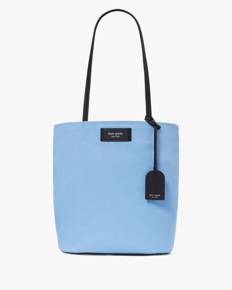 Kate Spade On Purpose Canvas Large Tote In Astral Blue