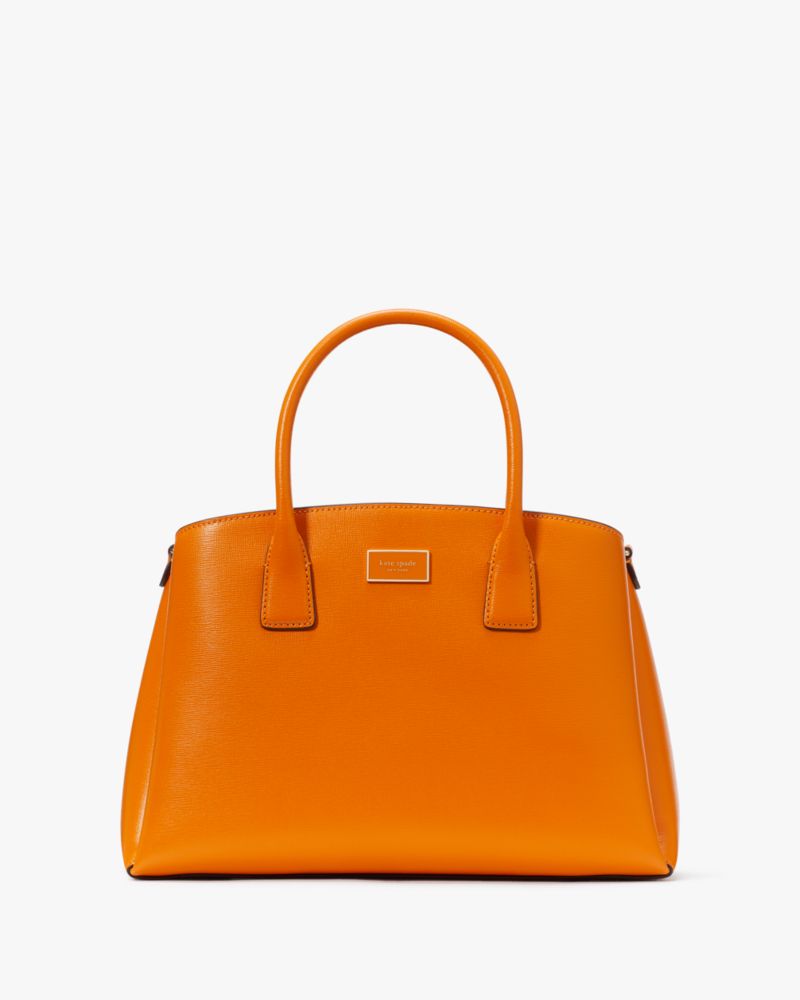 Shop Kate Spade Serena Satchel In Turmeric Root