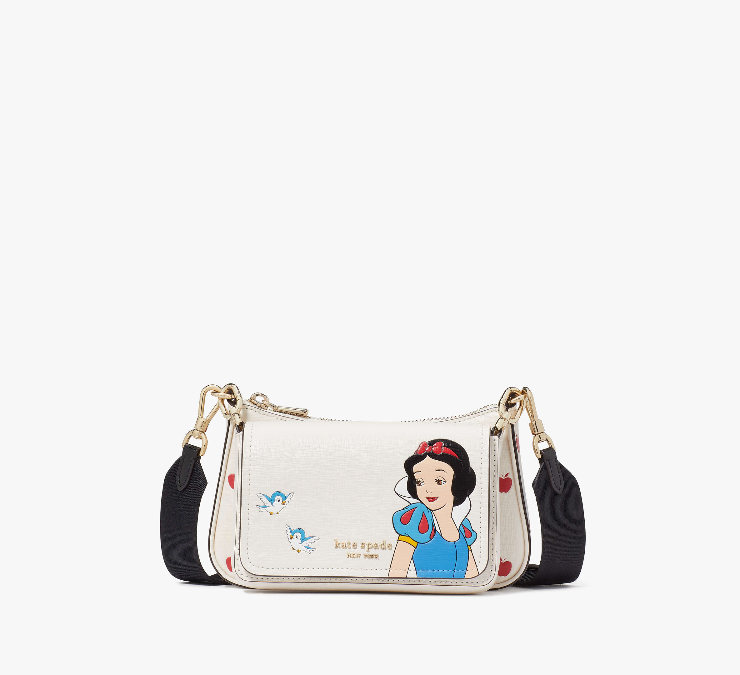 Kate Spade New York Snow White Double Up Crossbody In Neutral