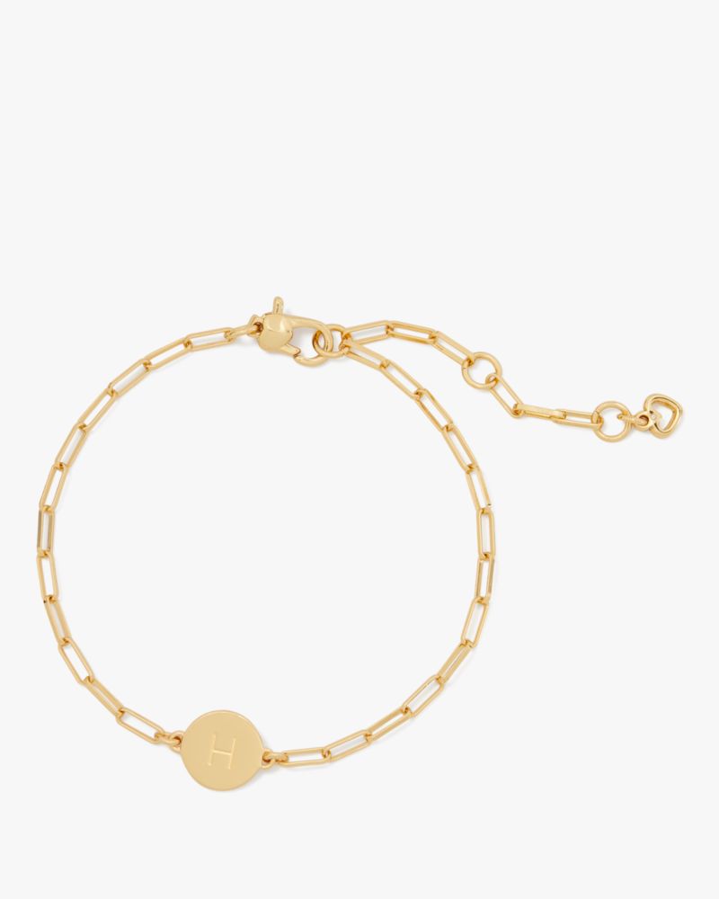 Initial Chain Bracelet