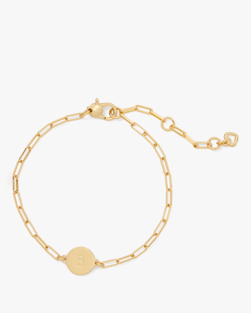 Initial Chain Bracelet