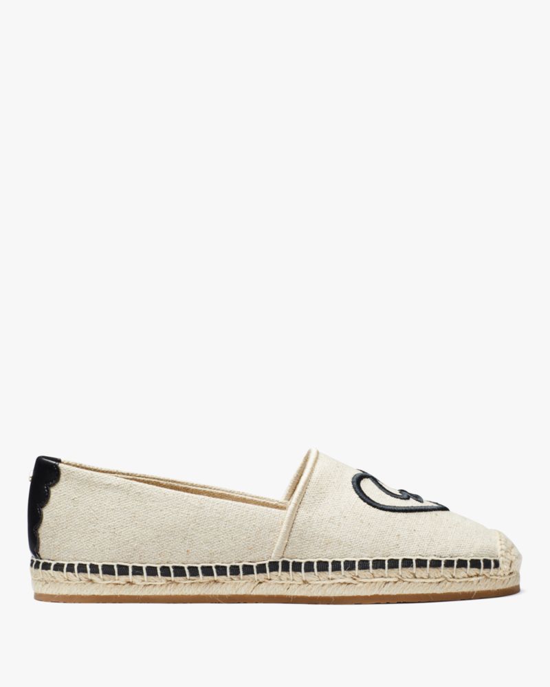 Kate Spade Gwen Heart Spade Espadrilles