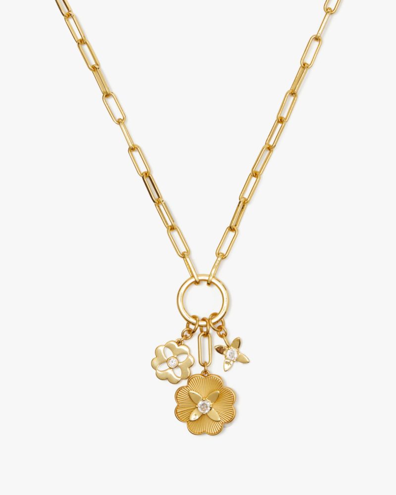 Heritage Bloom Charm Necklace