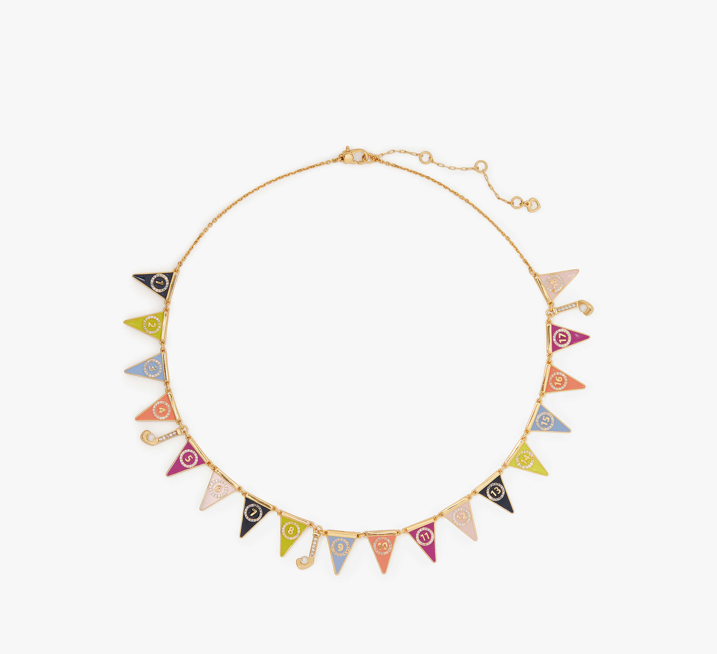 Kate Spade Hole In One Statement Necklace In Multi