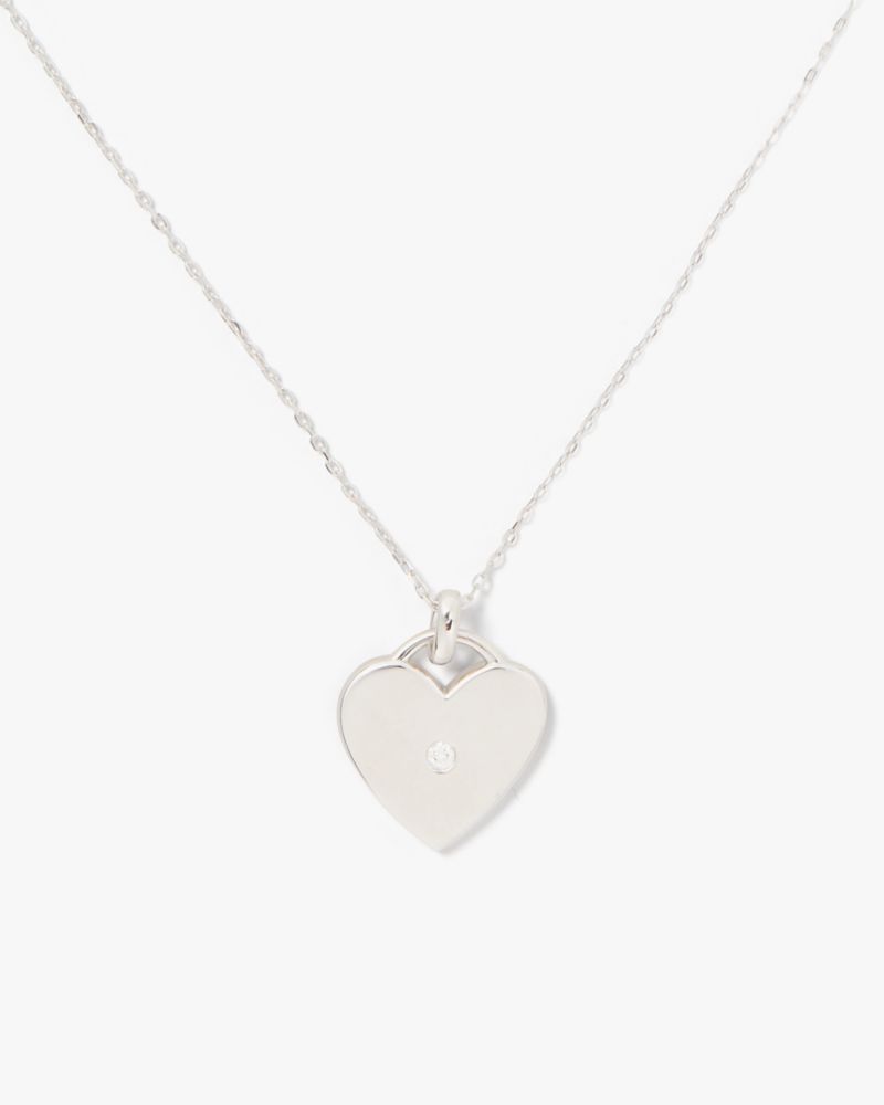Kate Spade Fine Meant To Be Heart Pendant