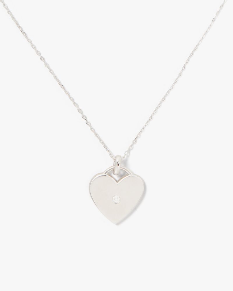 Kate Spade Fine Meant To Be Heart Pendant