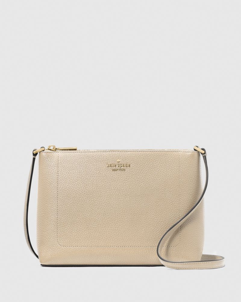 Staci Tea Garden Toss Dual Zip Around Crossbody | Kate Spade