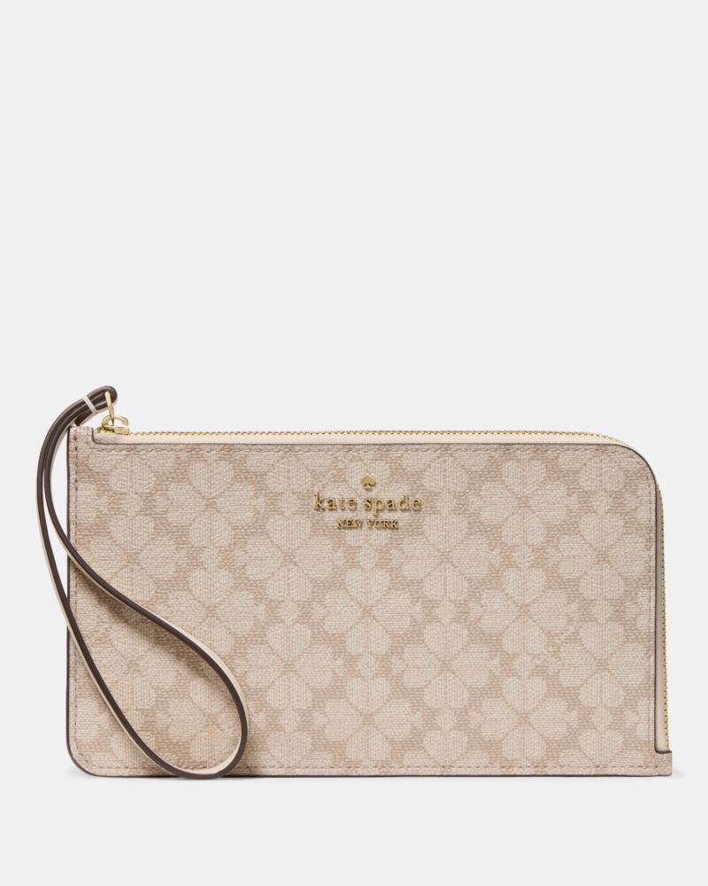Kate Spade Lucy Spade Flower Handgelenktasche Mit L-Reißverschluss, Mittelgroß
