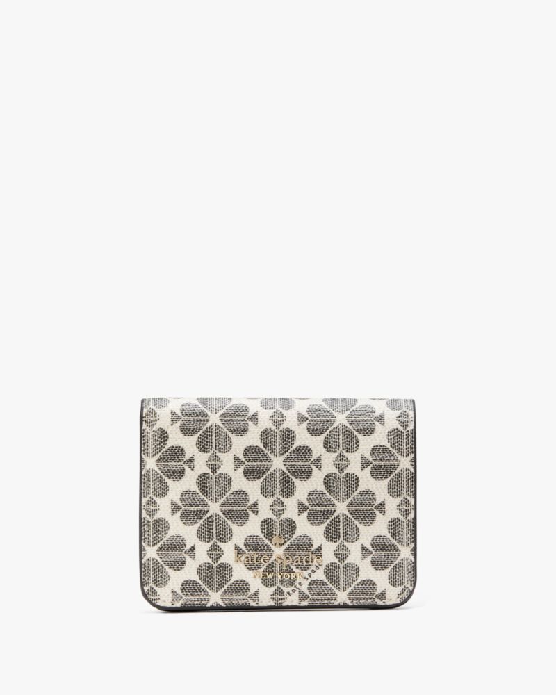 Signature Spade Flower Small Bifold Wallet | Kate Spade Outlet
