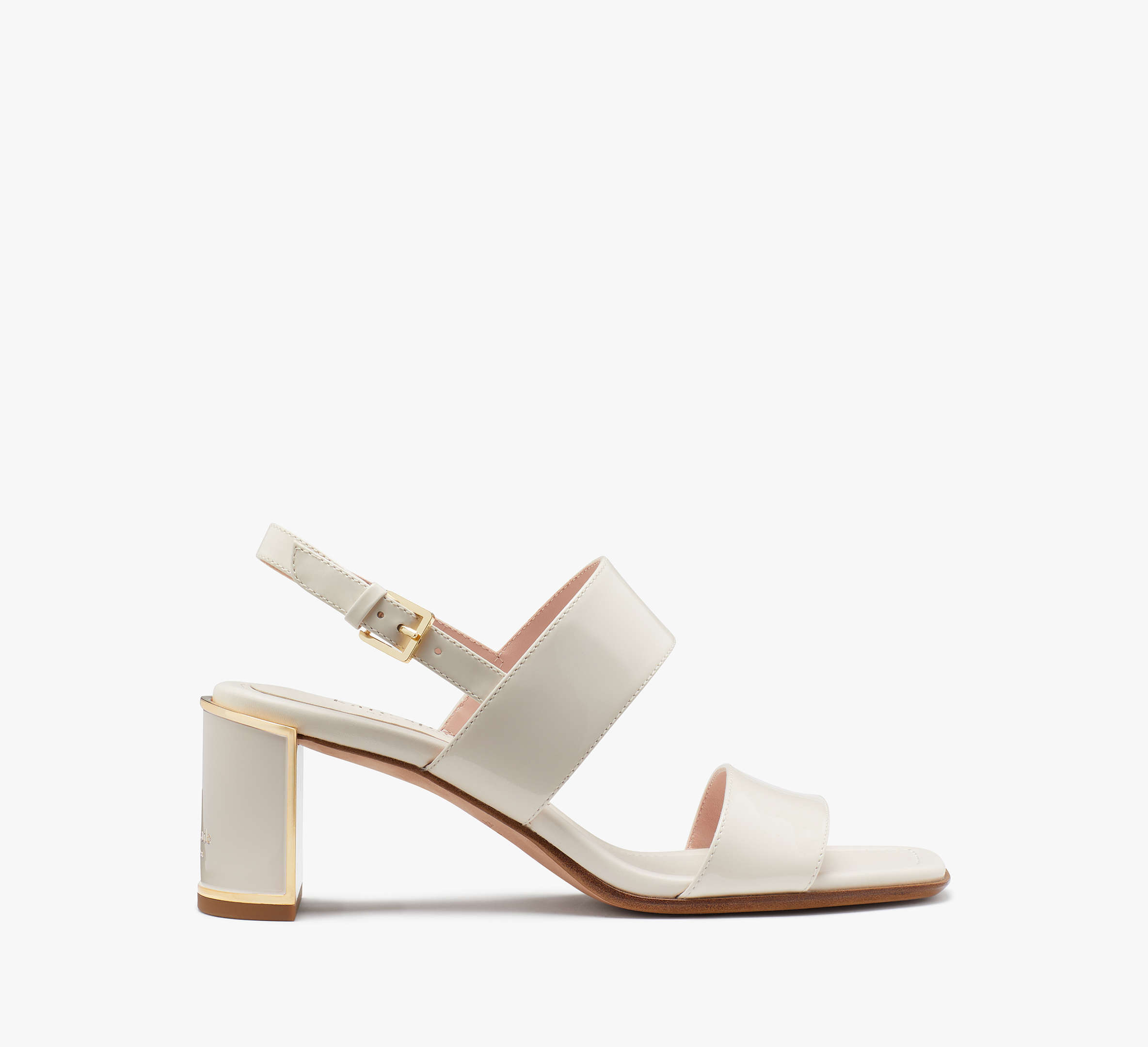 Kate Spade Merritt Heel Sandals In Cream