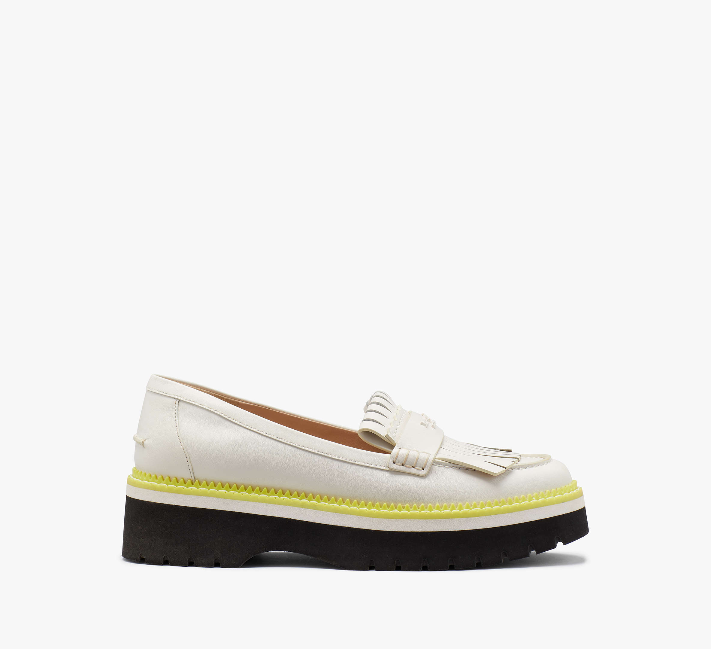 Kate Spade Caddy Loafers In Cream