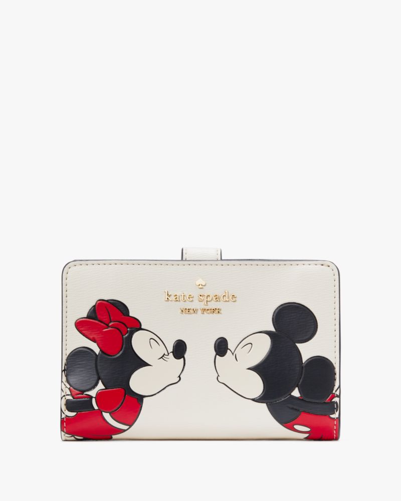 Disney X Kate Spade New York Minnie Medium L Zip Wristlet | Kate 