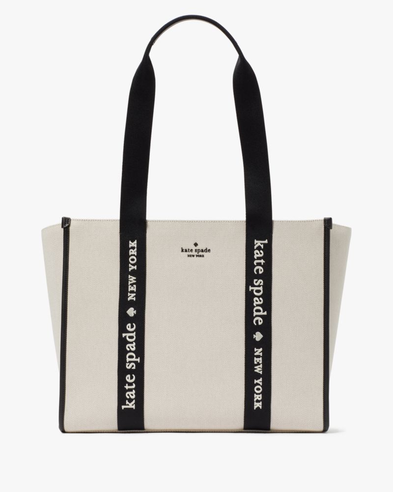 Kip Canvas Small Tote | Kate Spade Outlet